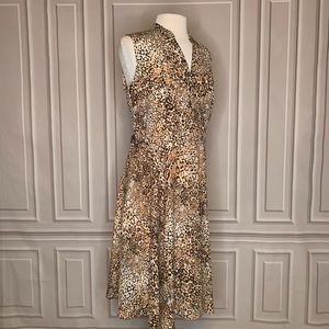 Size 10 Nanette Lepore leopard dress.
